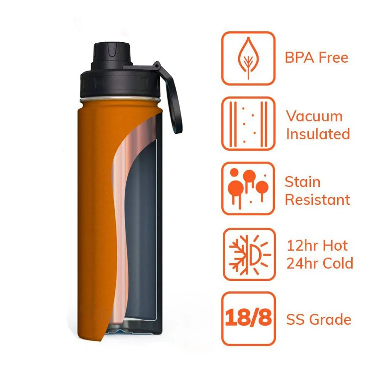 1200ml Stainless Steel Hydration Flask
